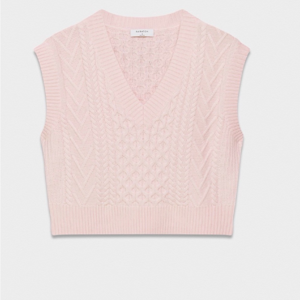 Aritzia Babaton Emporia Merino Wool Sweater Vest